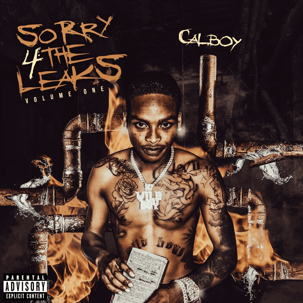 Album cover art for "Dead Opps" by Calboy
