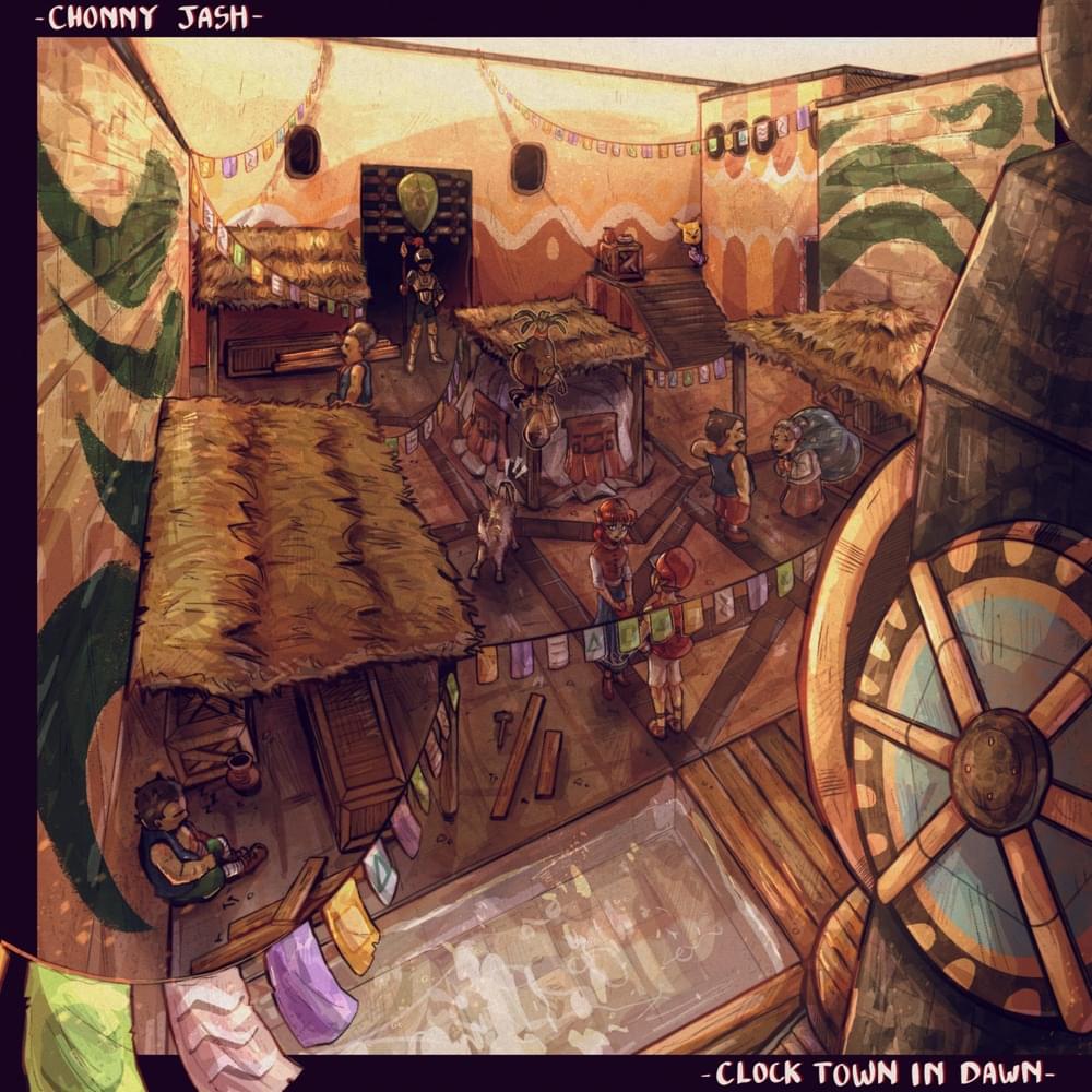 Album cover art for "Clock Town in Dawn" by Chonny Jash