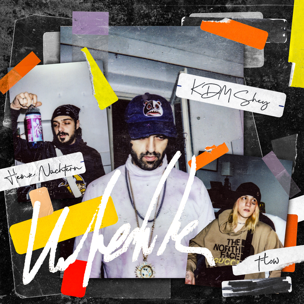 Album cover art for "Untertitel" by KDM Shey & t-low & Heinie Nüchtern