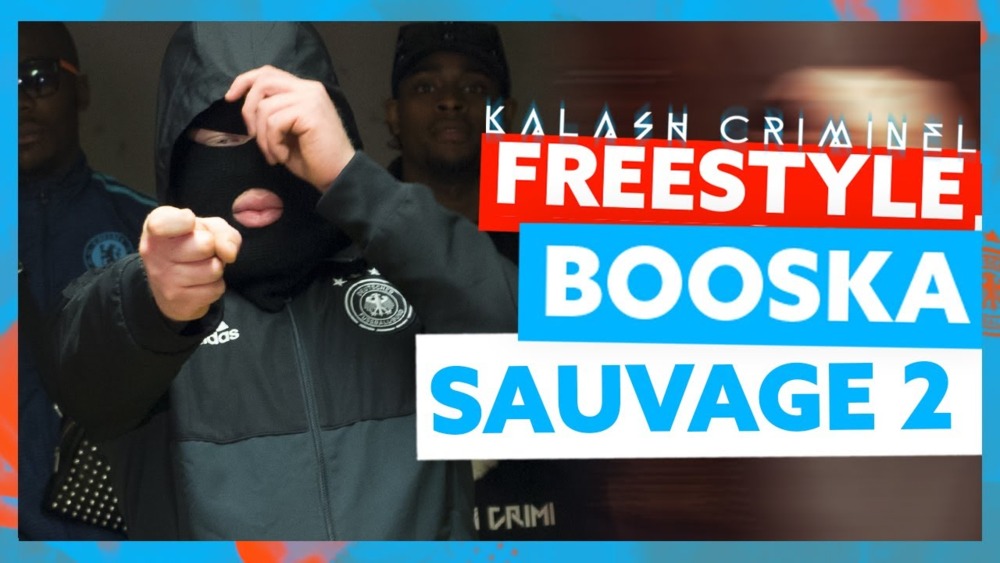 Album cover art for "Booska Sauvage 2" by Kalash Criminel