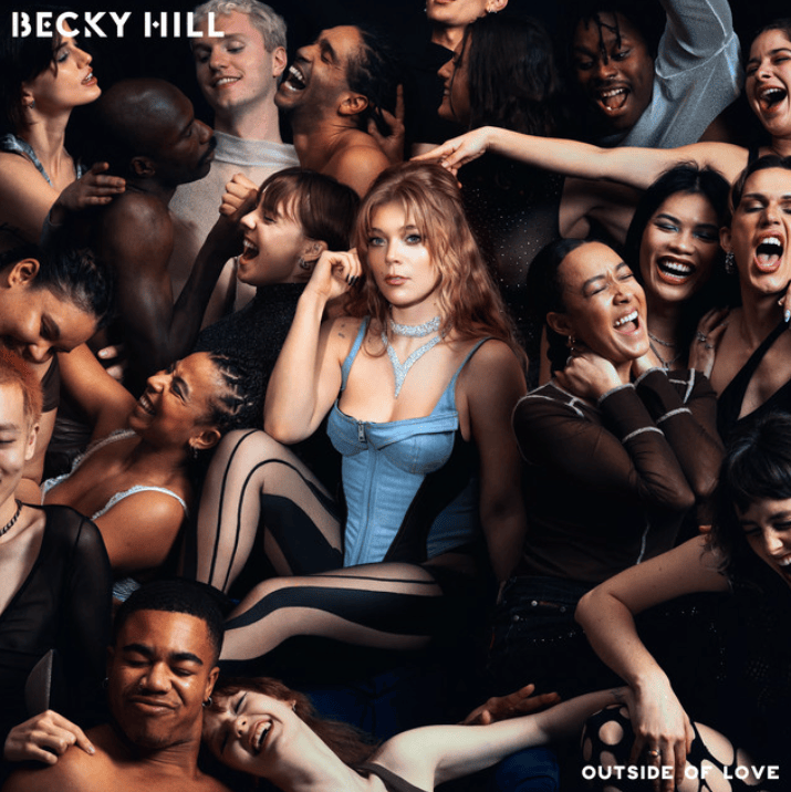 Album cover art for "Outside of Love" by Becky Hill