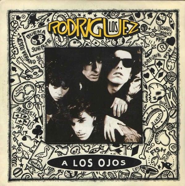 Album cover art for "A Los Ojos" by Los Rodríguez