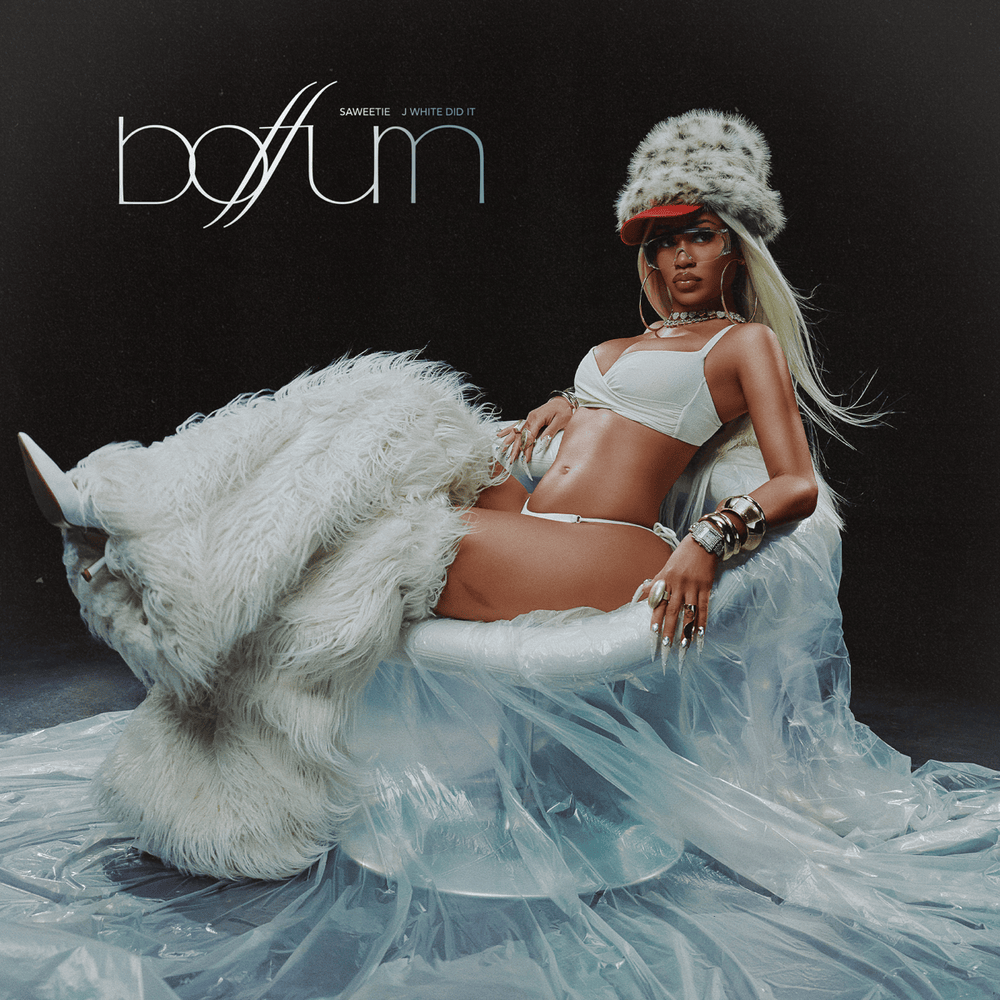 Album cover art for "boffum" by Saweetie