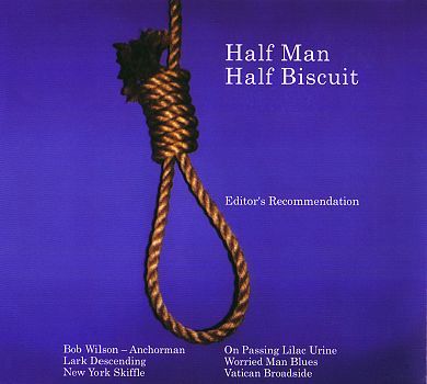 Album cover art for "On Passing Lilac Urine" by Half Man Half Biscuit