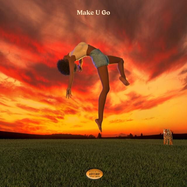 Album cover art for "Make U Go" by DUCKWRTH