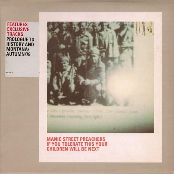 Album cover art for "If You Tolerate This Your Children Will Be Next (Massive Attack Remix)" by Manic Street Preachers