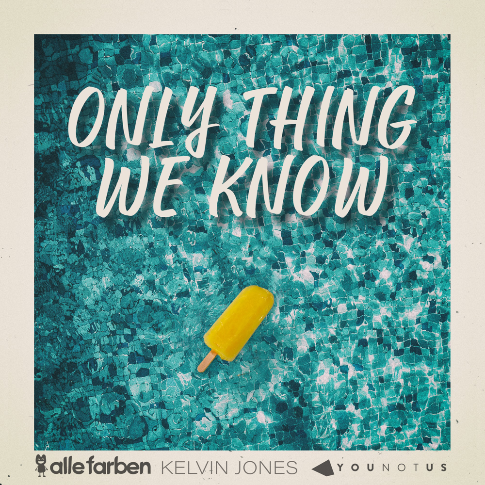 Album cover art for "Only Thing We Know" by Bravo Hits