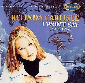 Album cover art for "I Won’t Say I’m in Love" by Walt Disney Records Germany