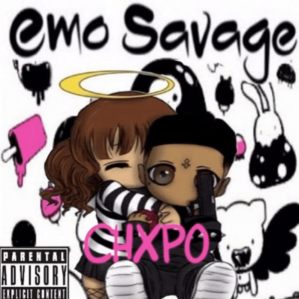 Album cover art for "AROUND ME" by CHXPO