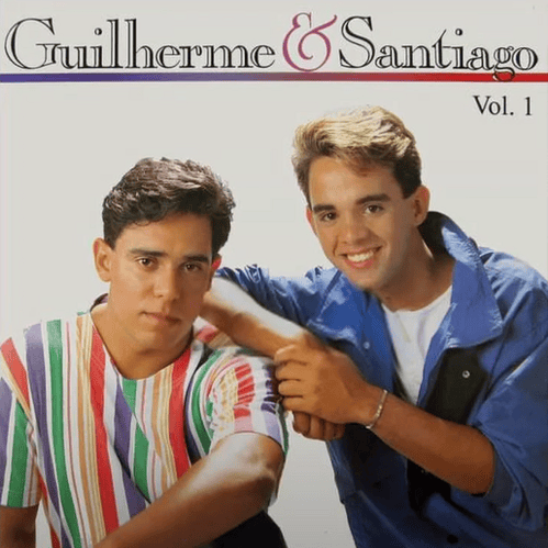 Album cover art for "Do Outro Lado da Cidade" by Guilherme & Santiago