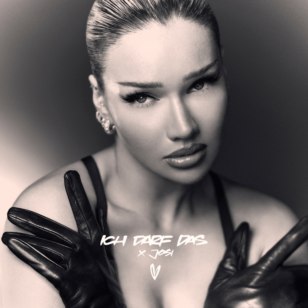 Album cover art for "Ich darf das" by Shirin David