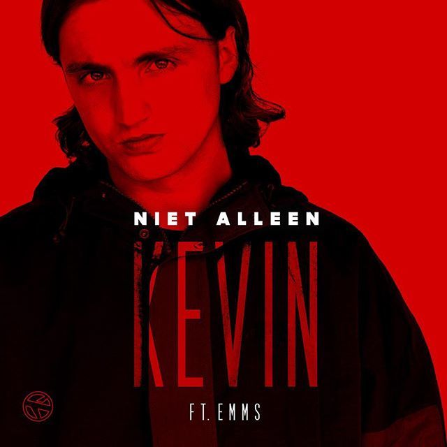 Album cover art for "Niet Alleen" by Kevin & Emms
