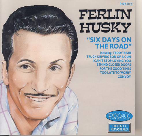 Album cover art for "Convoy" by Ferlin Husky