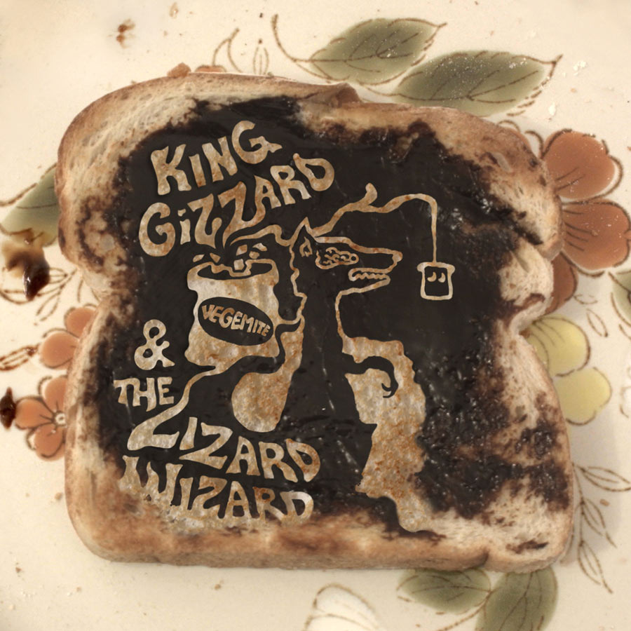 Album cover art for "Vegemite" by King Gizzard & The Lizard Wizard