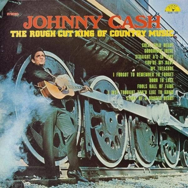 Album cover art for "Goodnight Irene" by Johnny Cash