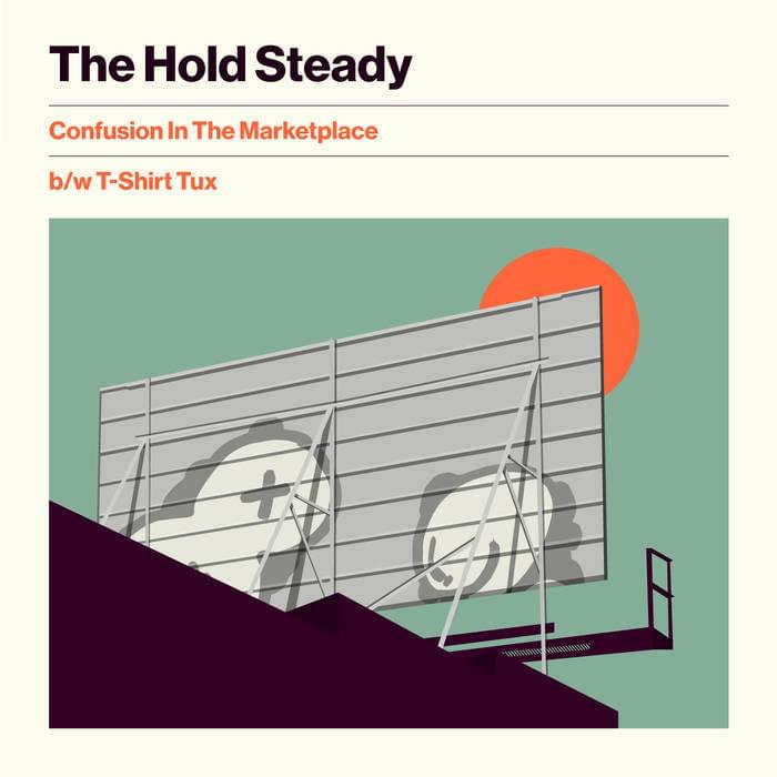 Album cover art for "T-Shirt Tux" by The Hold Steady