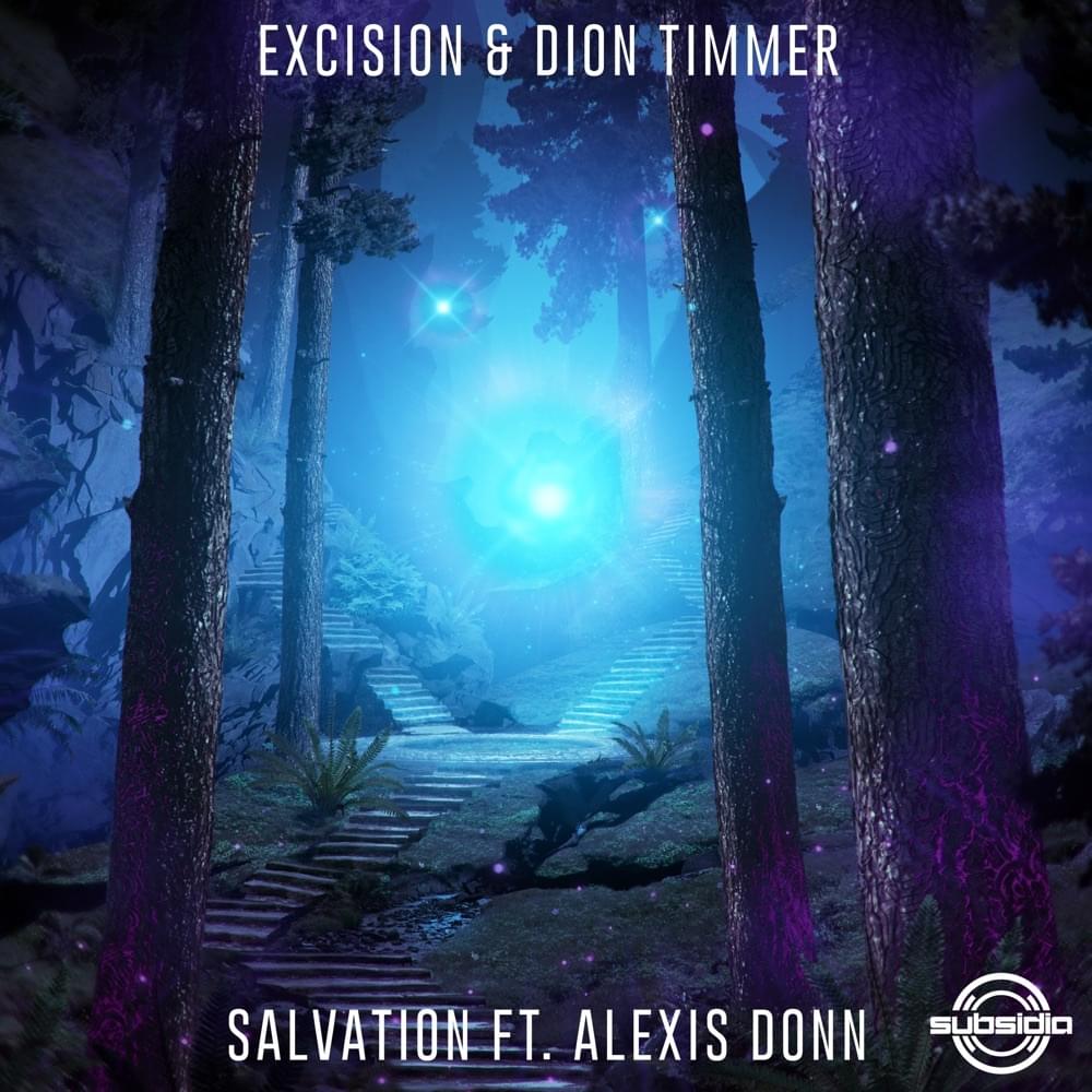 Album cover art for "Salvation" by Excision & Alexis Donn