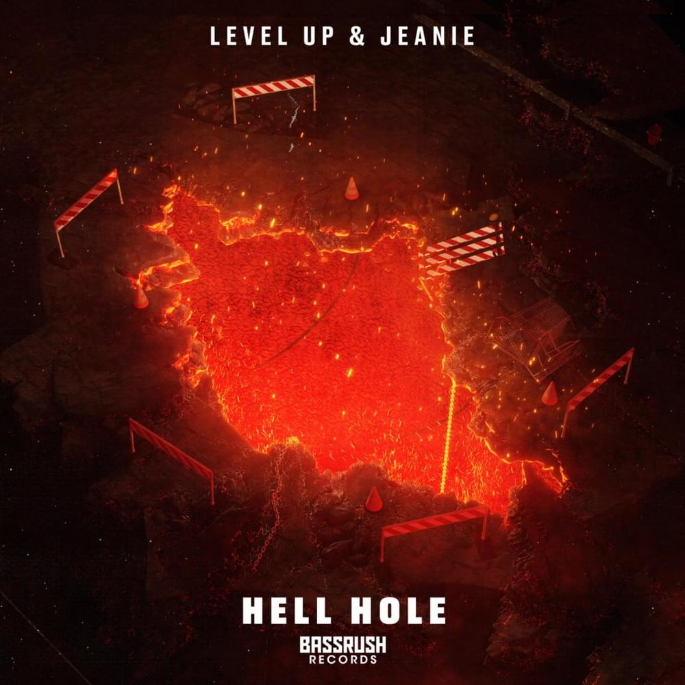 Album cover art for "Hell Hole" by Level Up & JEANIE