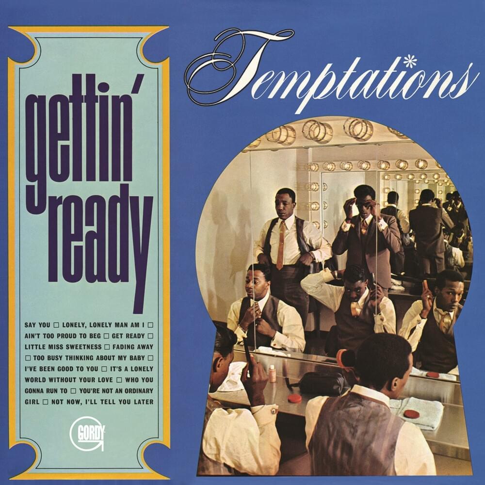Album cover art for "Fading Away" by The Temptations