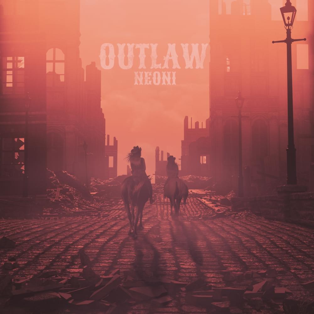 Album cover art for "OUTLAW" by Neoni