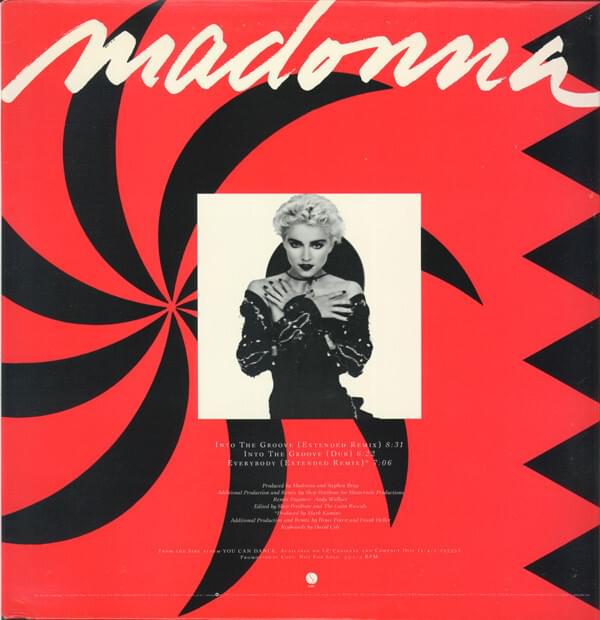 Album cover art for "Everybody (Extended Remix)" by Madonna