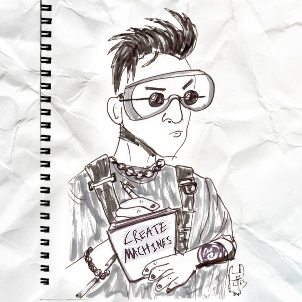 Album cover art for "Create Machines" by Venjent