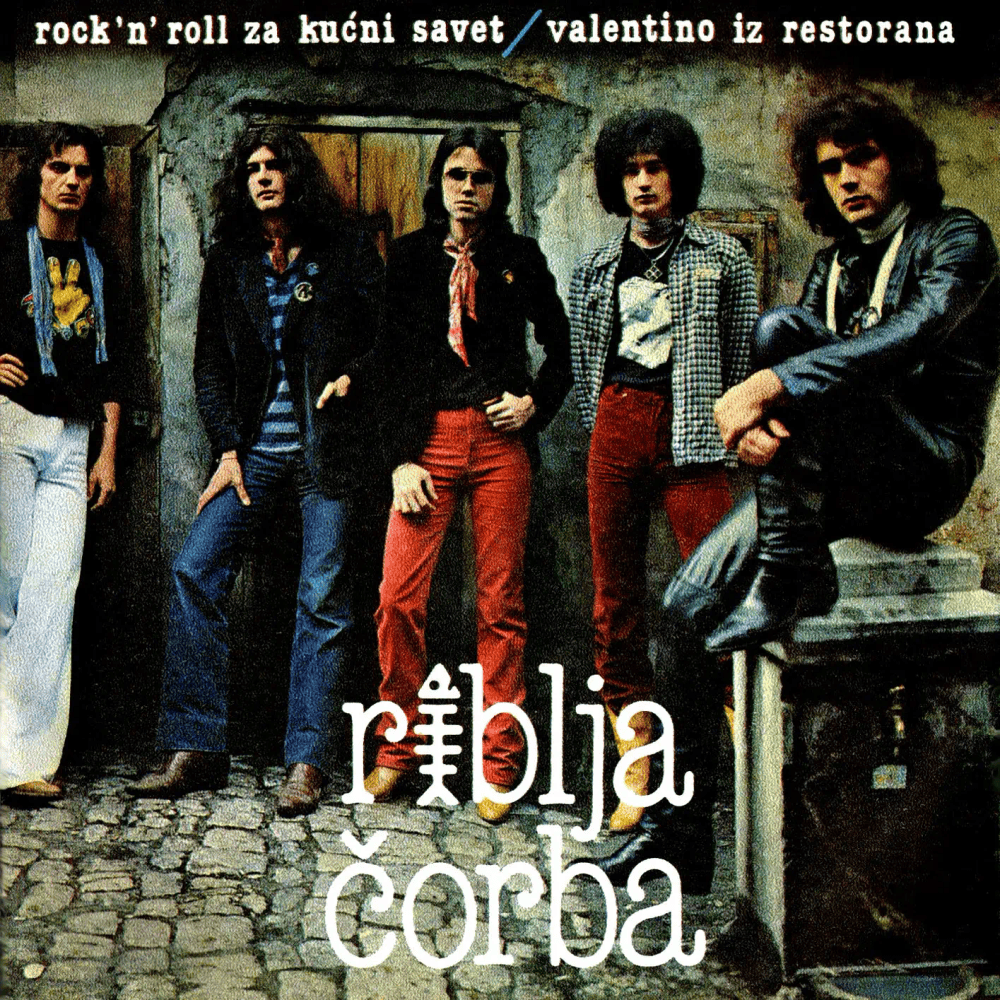 Album cover art for "Rock’n’roll za kućni savet" by Riblja čorba