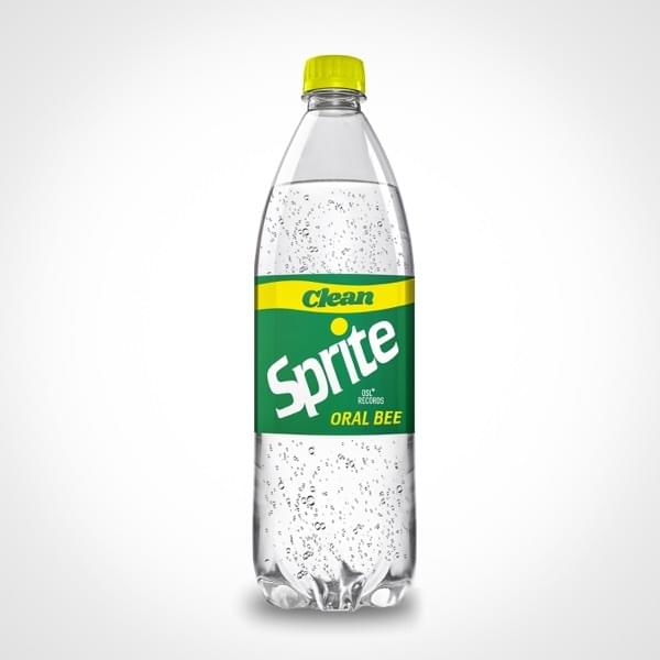 Album cover art for "Clean Sprite" by Oral Bee