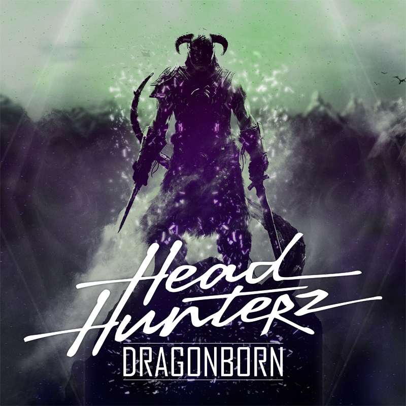 Album cover art for "Dragonborn" by Headhunterz
