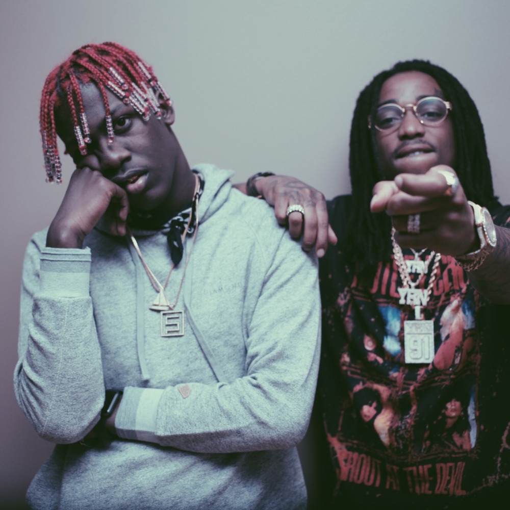 Album cover art for "No Hook" by Lil Yachty & Quavo