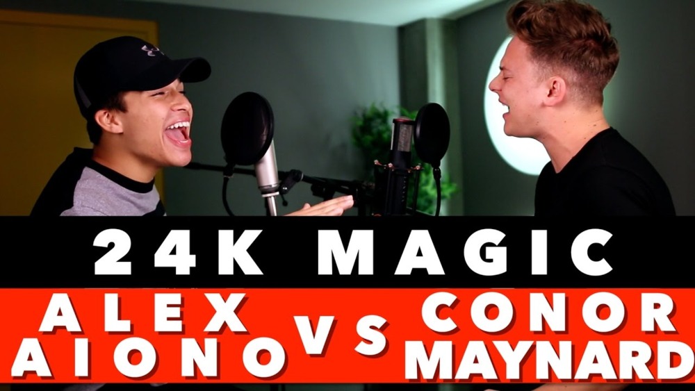 Bruno Mars - 24K Magic (SING OFF) by Conor Maynard