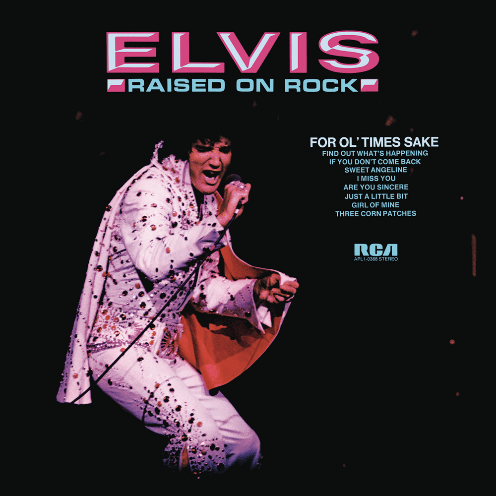 Album cover art for "Sweet Angeline" by Elvis Presley