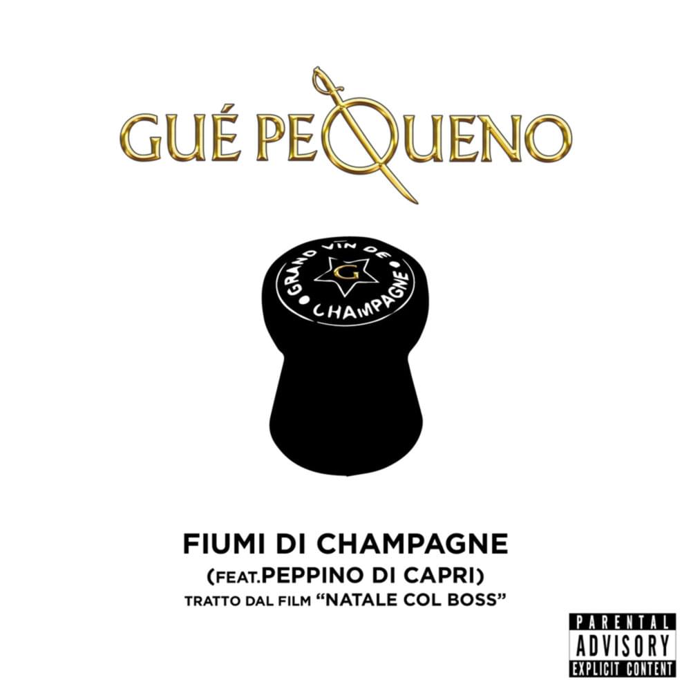 Album cover art for "Fiumi Di Champagne - Don Joe Party Remix" by Guè & Peppino Di Capri