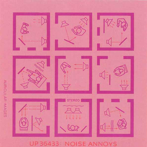 Album cover art for "Noise Annoys" by Buzzcocks