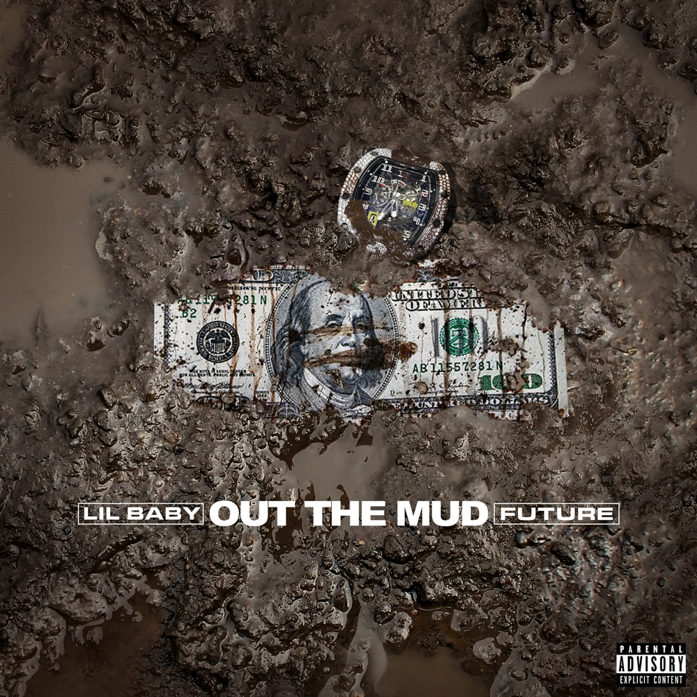 Album cover art for "Out the Mud" by Lil Baby