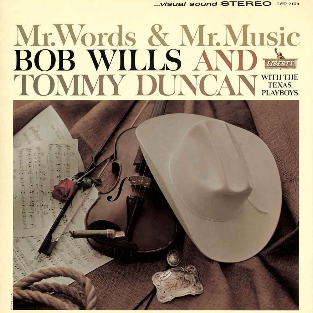 Album cover art for "Blues For Dixie" by Bob Wills