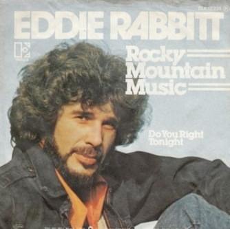 Album cover art for "Rocky Mountain Music" by Eddie Rabbitt