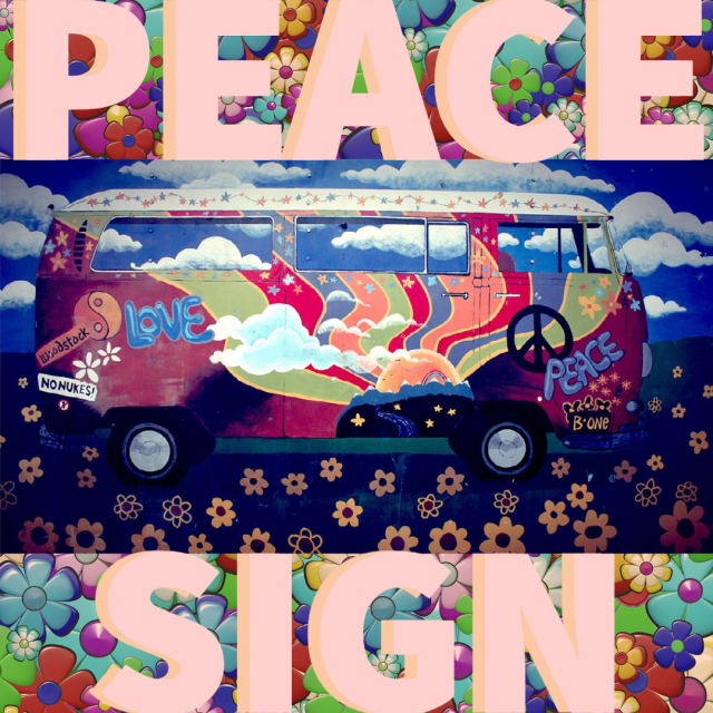 Album cover art for "Peace Sign" by ChewieCatt