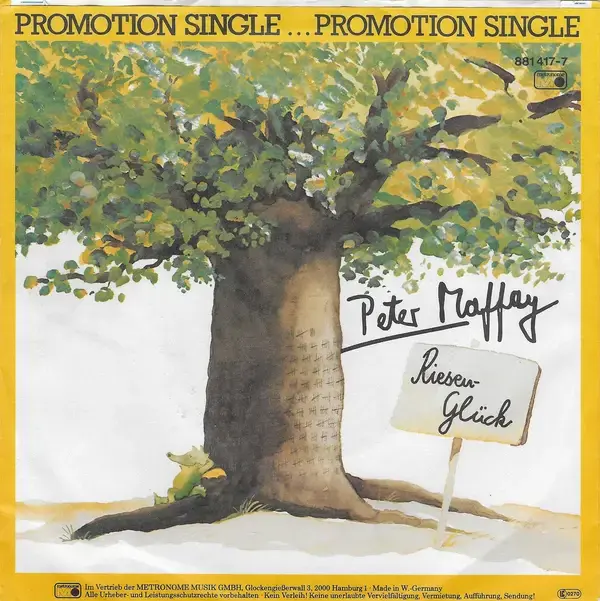 Album cover art for "Riesen-Glück" by Peter Maffay