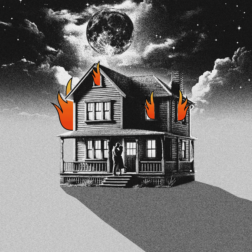 Album cover art for "ATEŞ VE BARUT" by Jefe