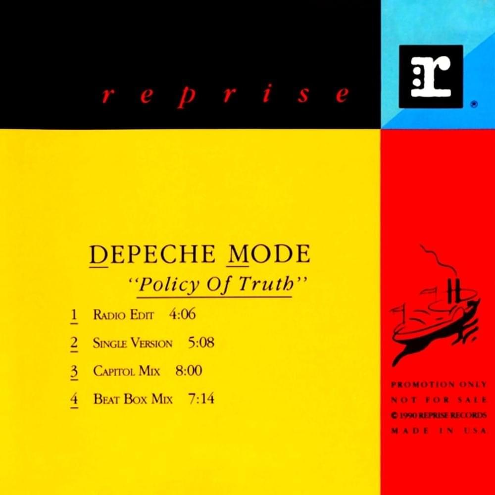 Album cover art for "Policy of Truth (Beat Box)" by Depeche Mode