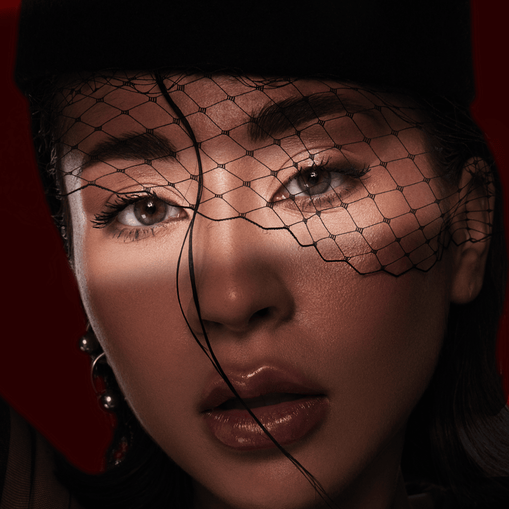 Album cover art for "Ochii tăi triști" by Nicole Cherry