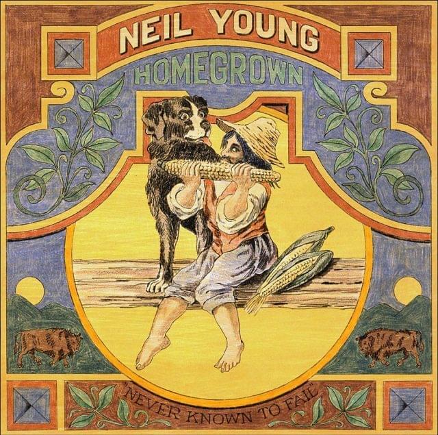 Album cover art for "White Line" by Neil Young