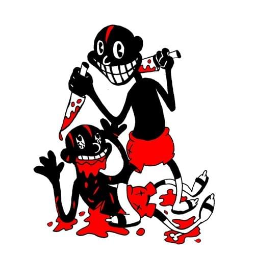 Album cover art for "FUCK YOURSELF" by Lil Darkie