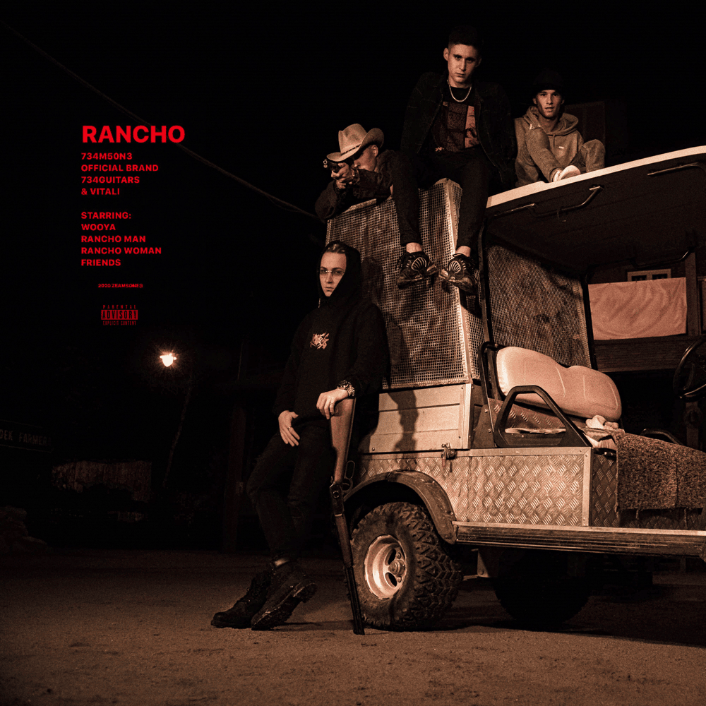 Album cover art for "RANCHO" by Zeamsone & Vitali