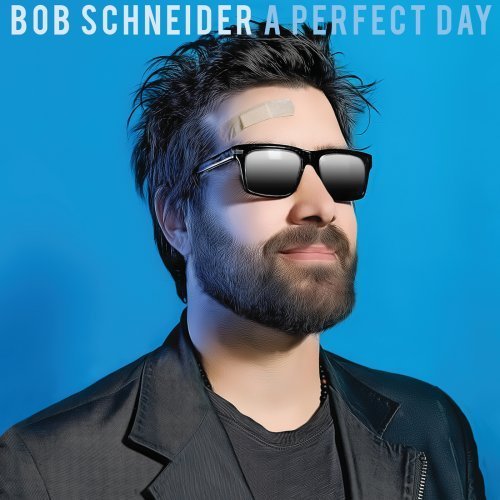 Album cover art for "Let The Light In" by Bob Schneider