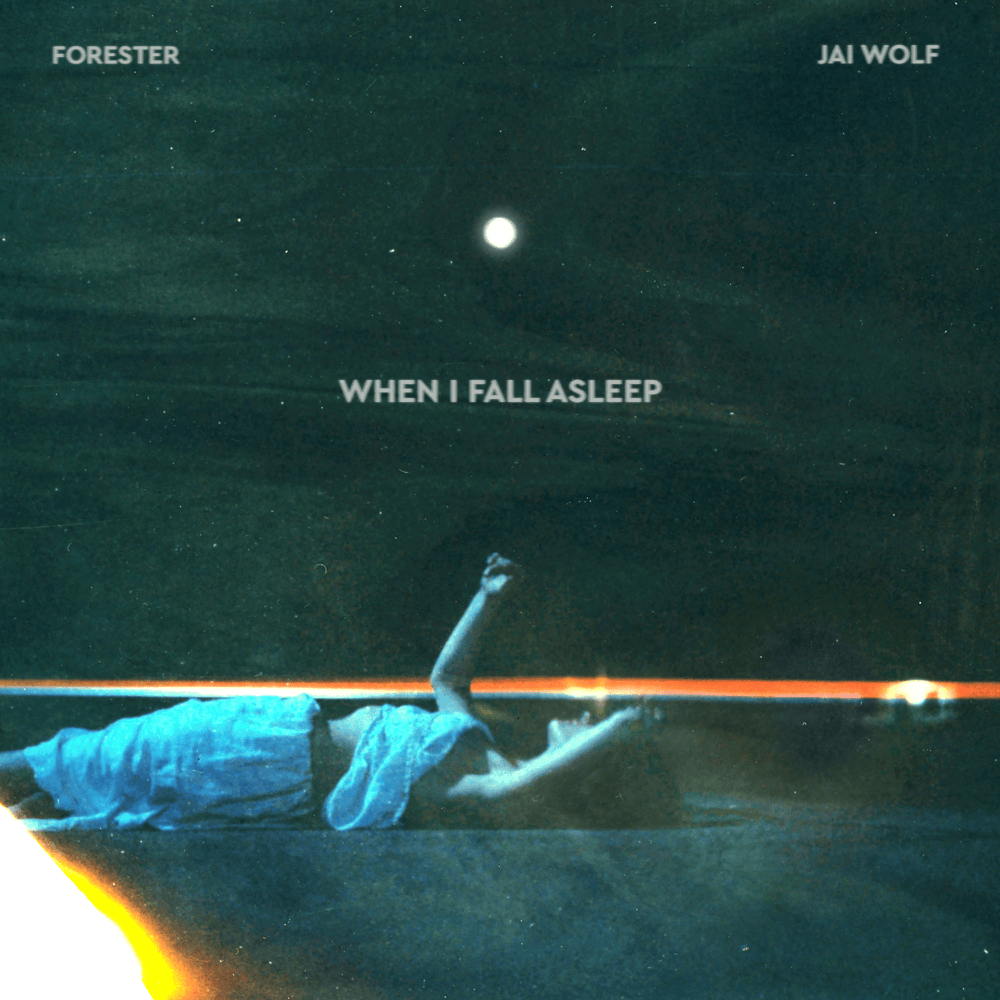 Album cover art for "When I Fall Asleep" by Forester