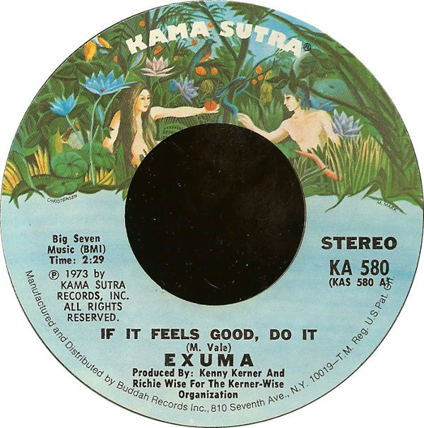 Album cover art for "If It Feels Good, Do It" by Exuma