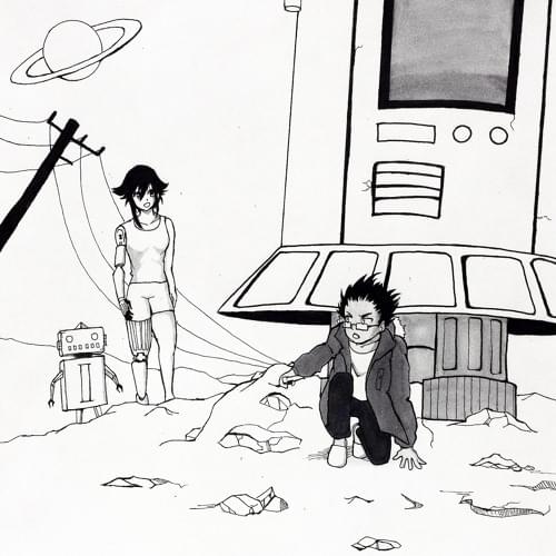 Album cover art for "The Boy and the Rocketship" by ​ibrahim