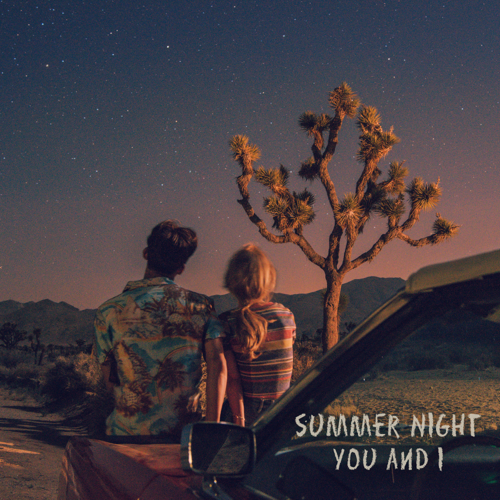Album cover art for "여름밤에 우린 (Summer Night You And I)" by Standing Egg (스탠딩 에그)